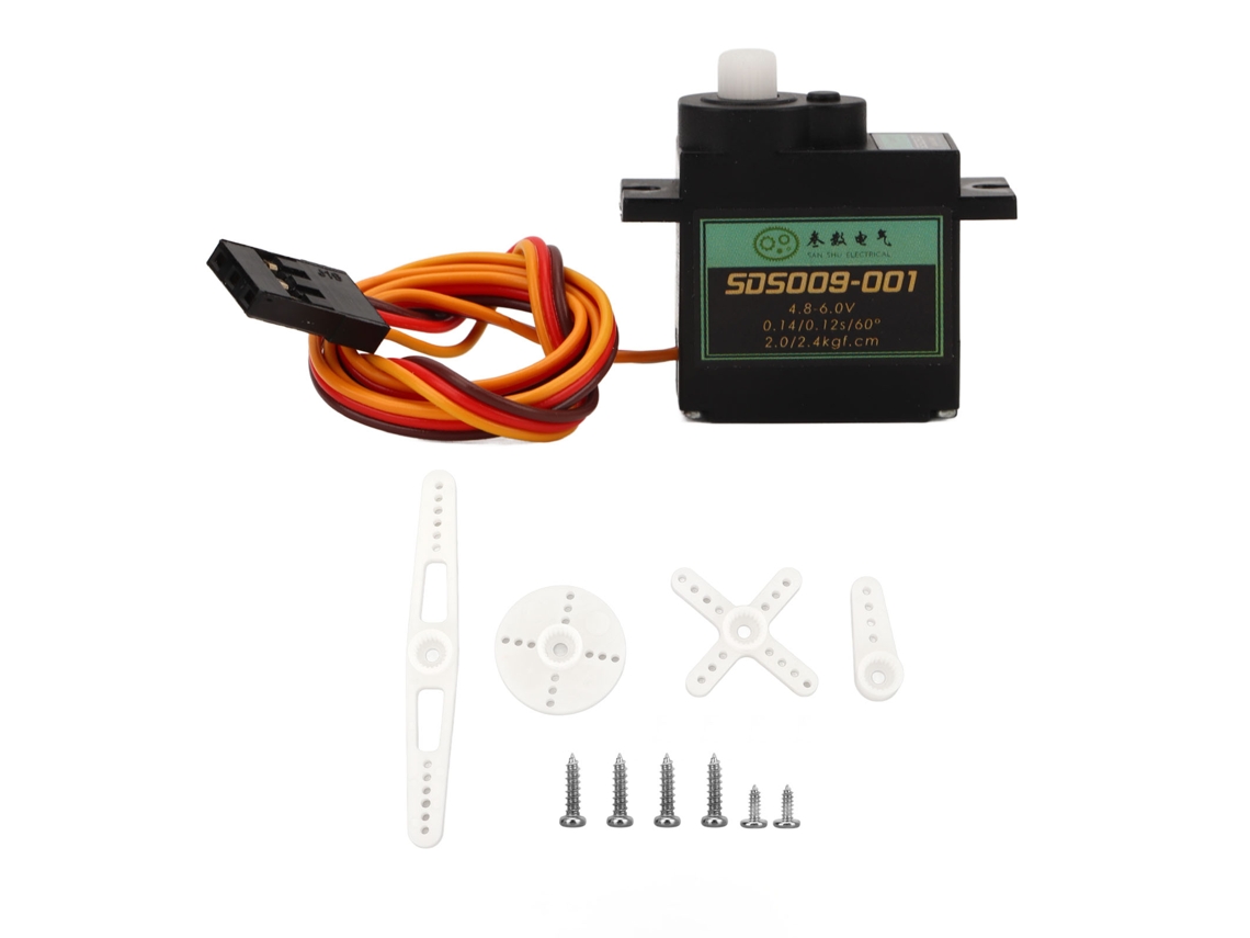 Servo Digital De Direção Em Plástico Para Carro Rc Acessório Compatível Com Helicóptero E Drone Sem Piloto