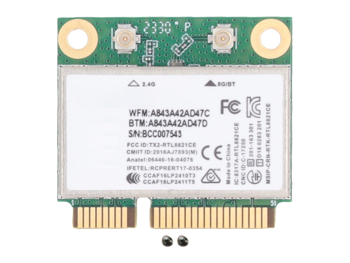 Módulo de Placa de Rede Wireless LAXISCREED Rtl8821ce