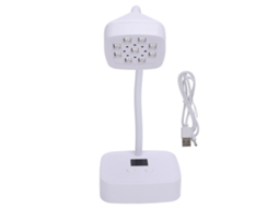 Lâmpada De Unhas Sem Fio Gooseneck 1600mah Recarregável Sensor Inteligente Secagem Rápida Led Para Salão De Unhas E Manicure Diy Em Casa