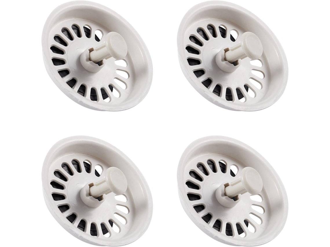 Conjunto De 4 Filtros Pia Com Trava Para Resíduos Alimentares, 7,9 Cm