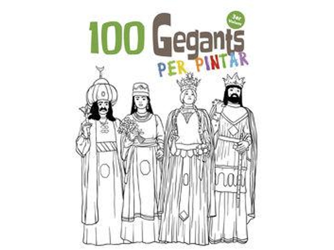 Livro 100 Gegants Per Pintar .