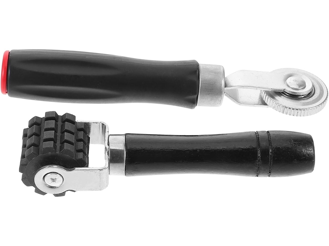Ferramenta De Rolo Para Isolamento Acústico De Carro Em 2 Peças, Feita De Silicone E Ferro.
