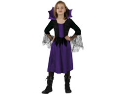 Fantasia De Bruxa Aranha Infantil - Atosa - Amarelo - Menina