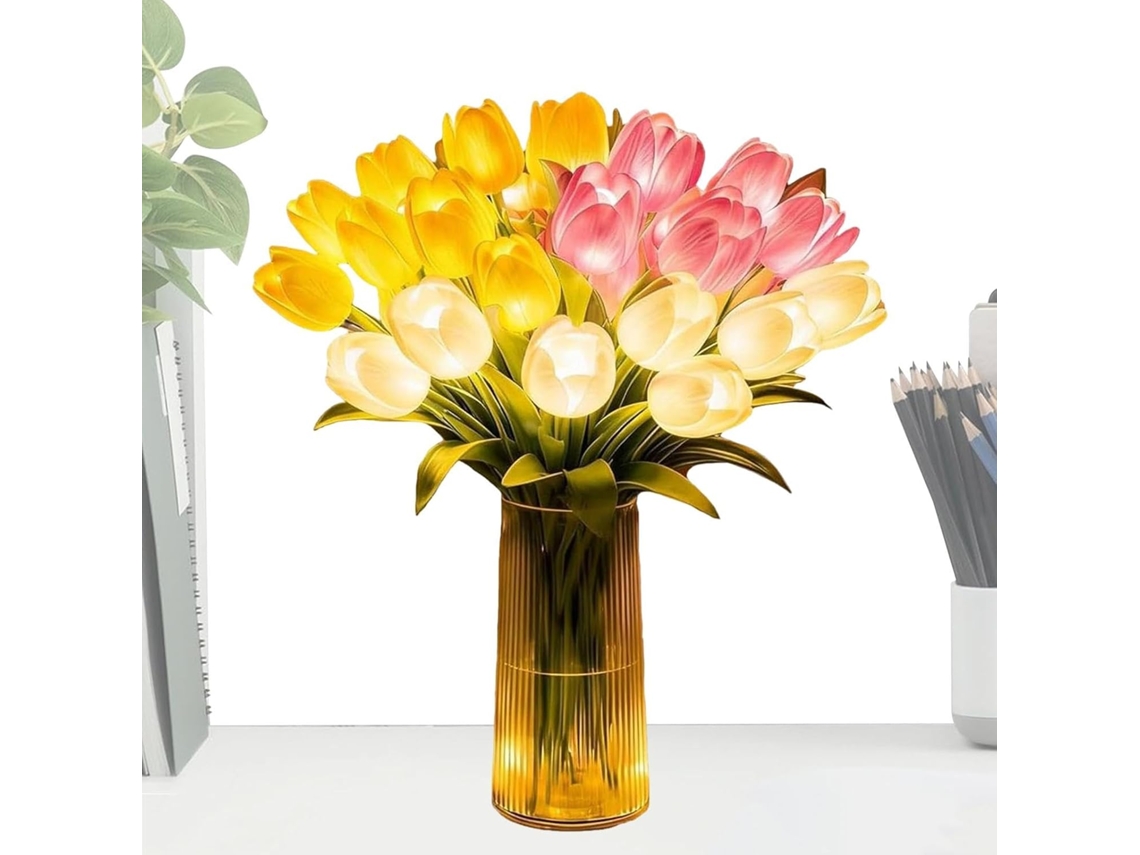 Luminária Decorativa Genérica, Decoração Floral Romântica