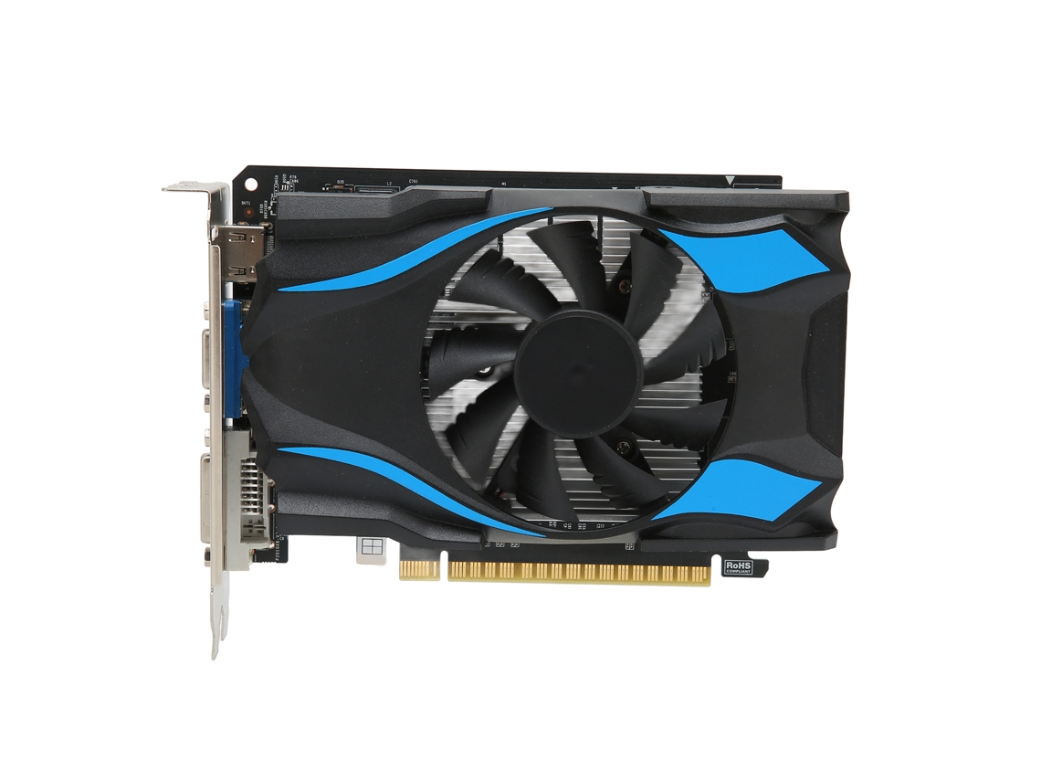 Placas De Vídeo Ddr5 2gb De Baixo Ruído Para Jogos Gt740 Pcie 3.0 Desktop