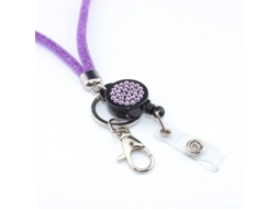 Lurelia Porta-cartões Com Cordão 3 Cm Preto Anti-perda