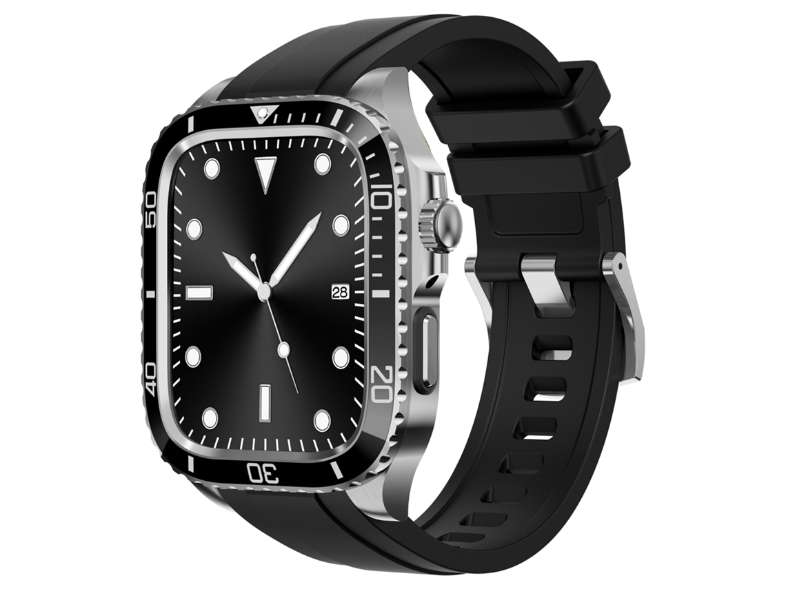 Bracelete para Apple Watch 45mm Prata XIAOMOYU