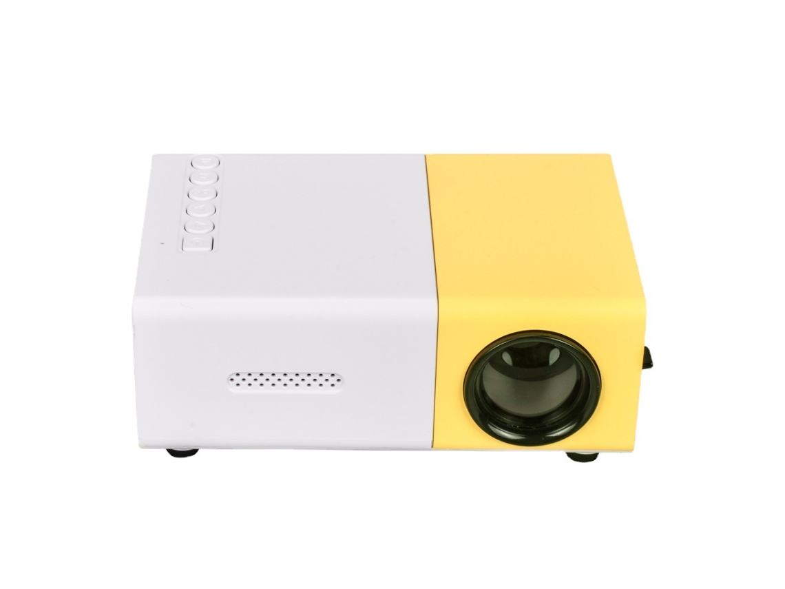 Mini Projetor, Projetor Portátil Com Suporte Para Full Hd 1080p, Projetor De Filmes Brilvibera