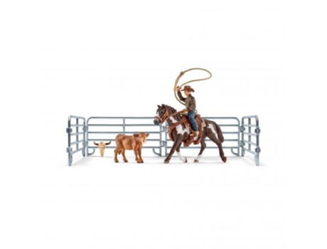 Conjunto de Figuras  Cowboy com Laço