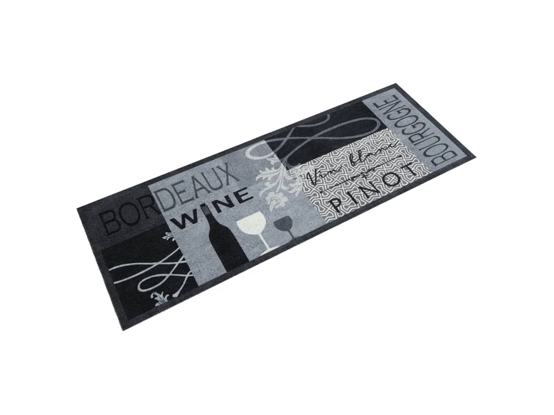 Kitchen Rug, Kitchen Rugs Vidaxl Cinzeto Poliamida (45 X 150 Cm)
