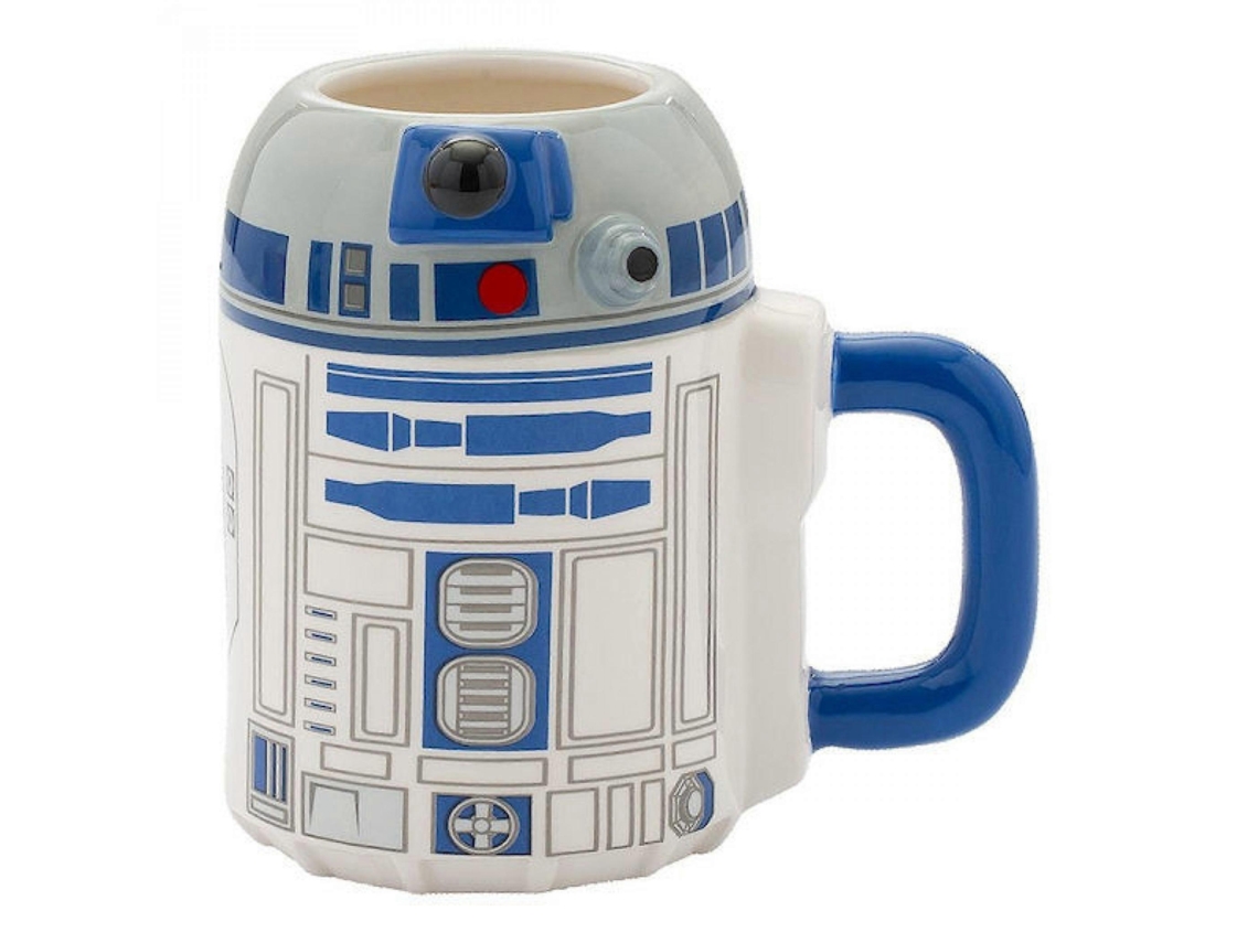 Caneca De Cerâmica Esculpida R2-d2 20 Oz