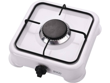 Fogão Portátil SOGO COC-SS-10215 Branco (Nº de queimadores: 1) — Nº de queimadores: 1