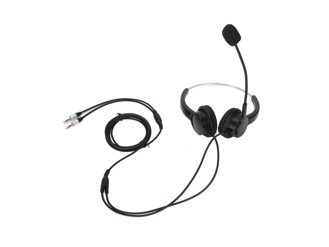 Aetheria fone de Ouvido Centro de Chamadas com Cancelamento de Ruído e Microfone para Computador e Telefone