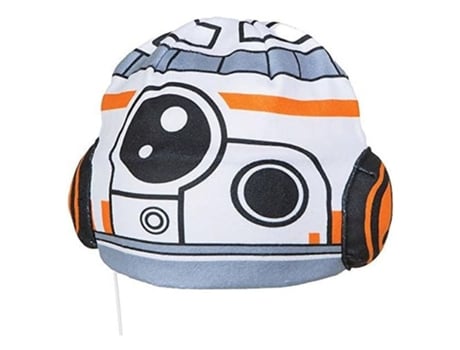 Star Wars Bb 8 Gorro Con Cascos Para Escuchar Música Con Licencia Oficial Hec00110 P19