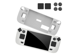 Capa de Silicone com Proteção À Prova de Choque e 4 Capas para Joystick e Trackpad para Steam BRILVIBERA