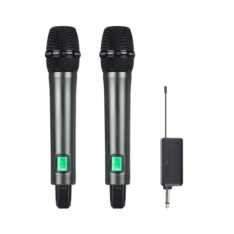 Microfone Dinâmico Sem Fio Para Canto, Placa De Som, Equipamento Para Transmissão Ao Vivo, Áudio Para Karaokê