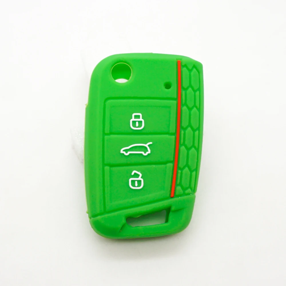 Capa de Silicone Xinyuexin para chave de carro VW AQUAFORGE
