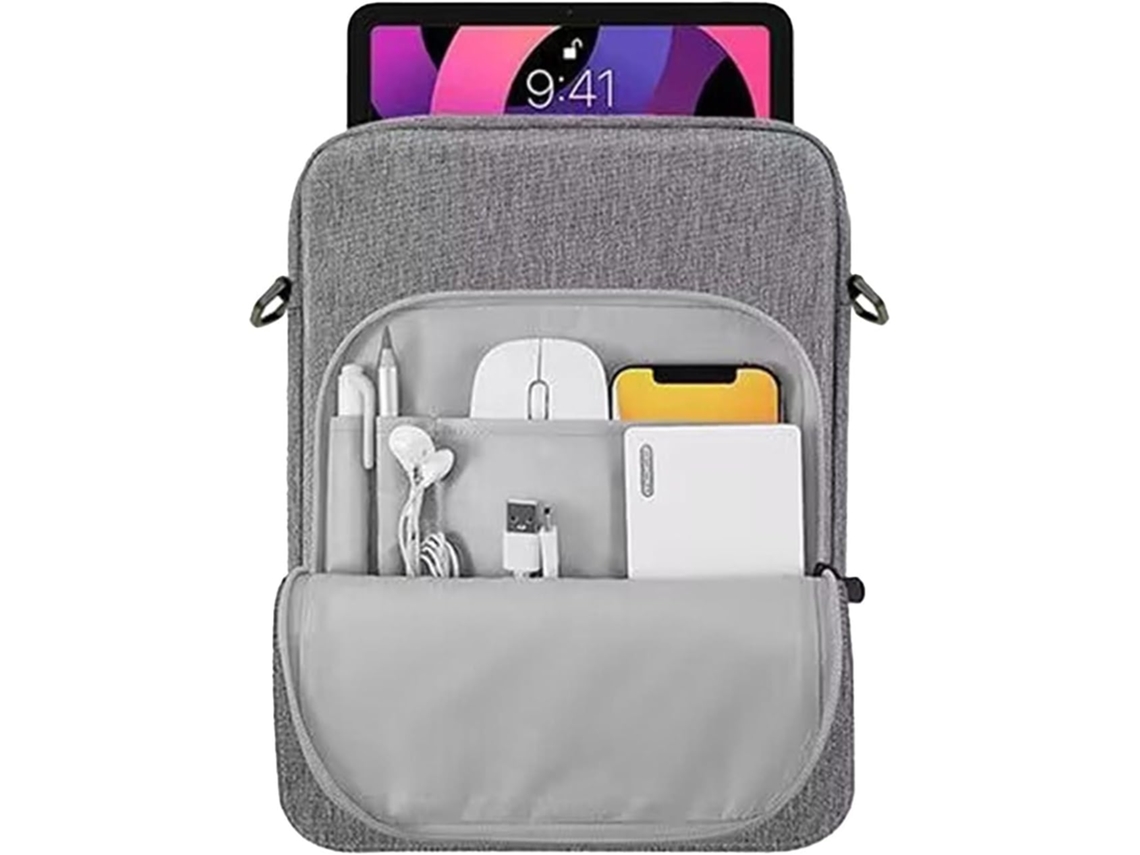 Capa Para Tablet, Estojo Multifuncional Acolchoado Com Alça De Ombro Ajustável Para Laptop.