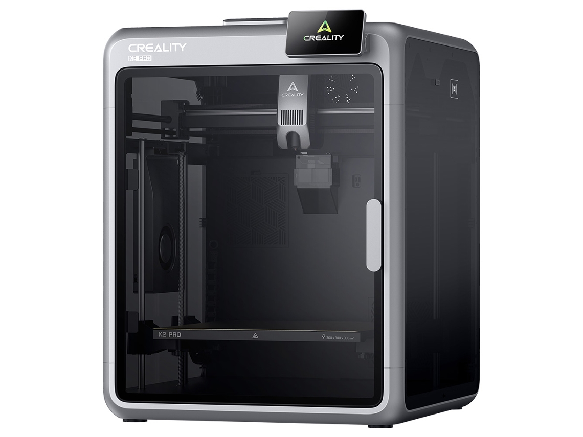 Impressora 3d Creality K2 Pro Grande Volume 300x300x300mm Ecrã Lcd Profissional Compatível Fibra De Carbono Pla Abs Asa Petg Alta Precisão