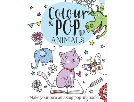 Livro Colour Amp Pop Up Animals De Iseek Ltd (inglês)