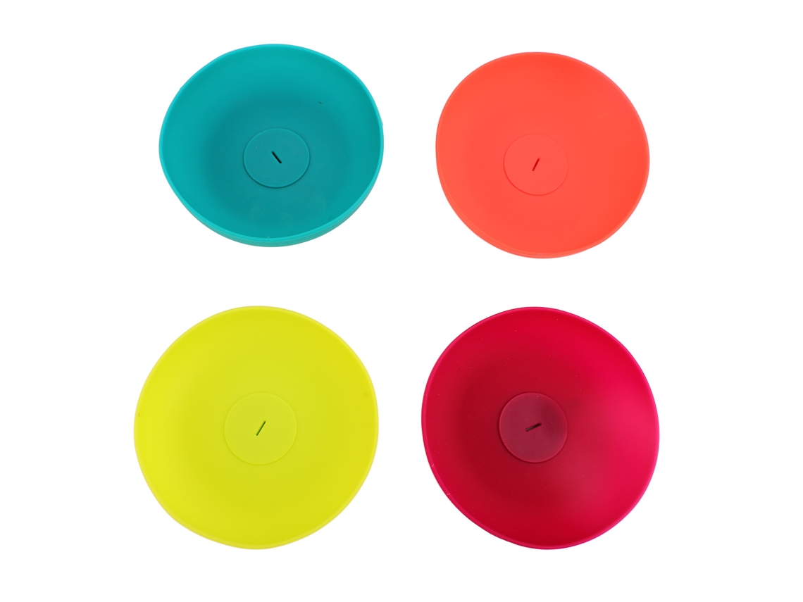 Suporte de Palito de Gelo Silicone LAXISCREED 4pcs