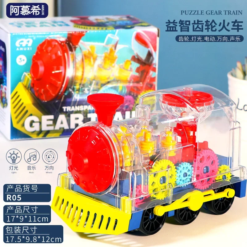 Carro De Polícia De Brinquedo Transparente Com Luzes, Carrinho De Brinquedo Infantil Para Colisão Frontal.
