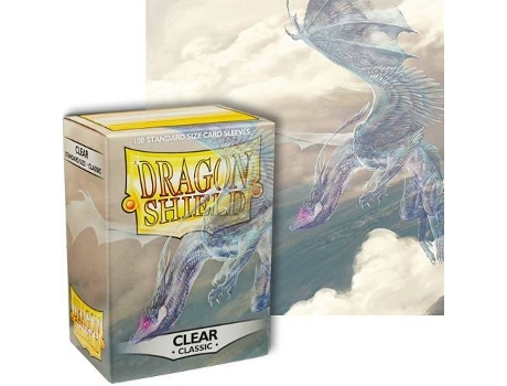 Capas para Cartas  Dragon Shield Classic Sleeves (Idade Mínima: 3 Anos - 7 x 9.5 x 4.5 cm)