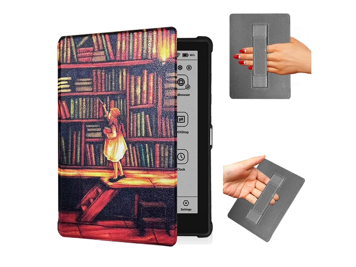 Capa Panoona Para Onyx Boox Poke 5/5s, Ultrafina E Com Cobertura Total Em Pele Pu Livros