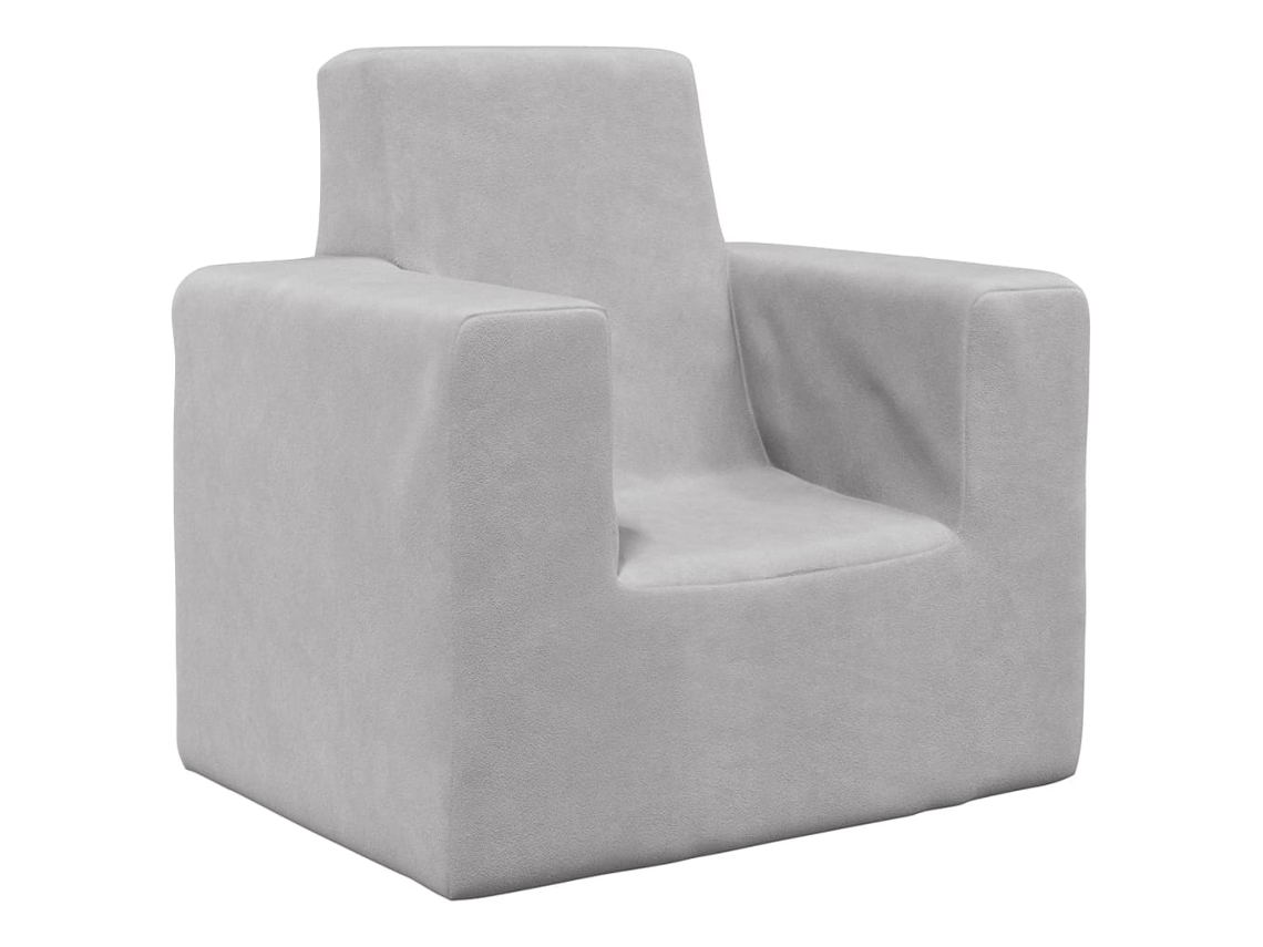 Kids Sofa, Kids Sofas Vidaxl Cinzeto Poliéster (n/a)