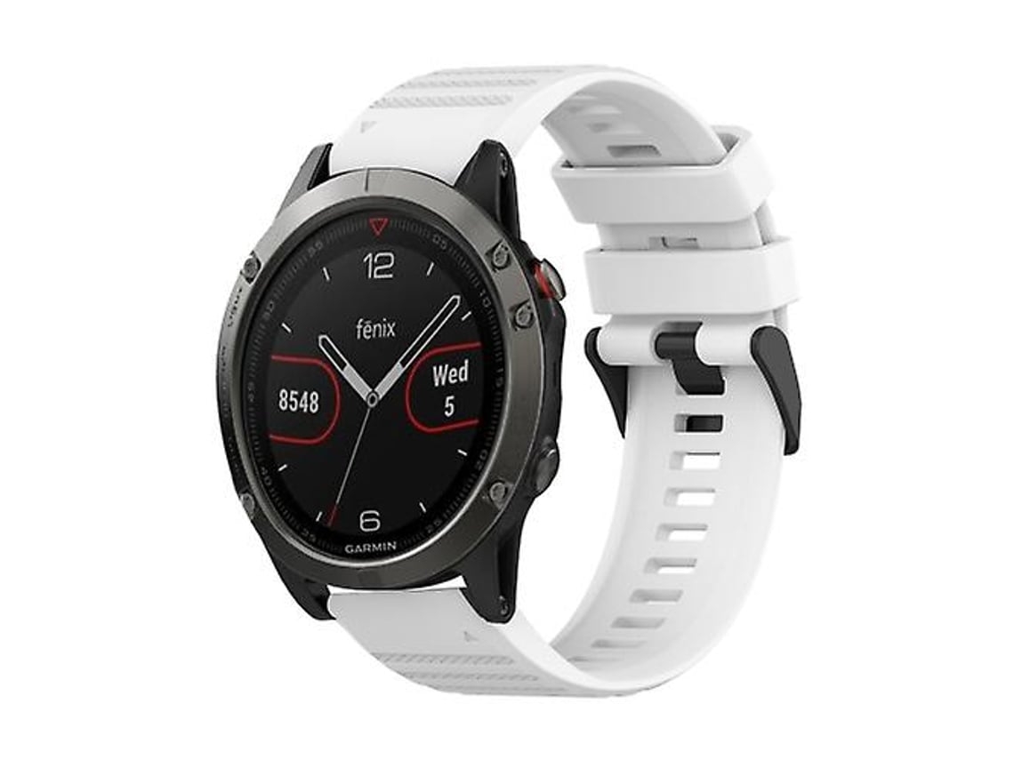 Lurelia Pulseira, Compatível Com Garmin Fenix 5 22mm Branca