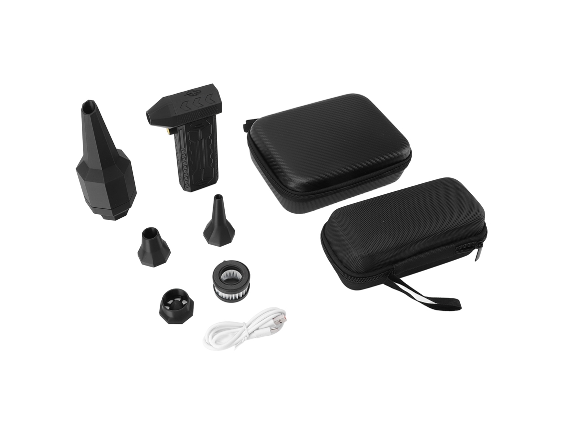 Duster Elétrico 130000rpm Turbofan Usb Recarregável Mini