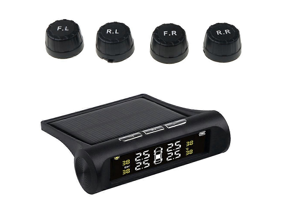 Sistema De Monitoramento De Pressão De Pneus Sem Fio Tpms Monitor Hd Digital Lcd Olysi Shop