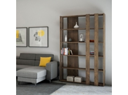 Estante de madeira moderna para parede de sala de escritório Kato B Small Wood