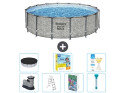 Bestway Piscina Bestway Steel Pro Max Redonda - 488x122 Cm - 8-peças S532