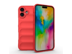 Capa Magic Shield Para Iphone 16 Plus - Tpu Com Forro Aveludado E Proteção Anti-quedas