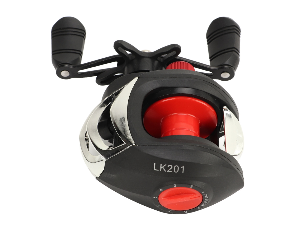 Molinete de Pesca Lure Baitcasting 7.2:1 Mão Direita Lk201