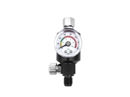Regulador De Presión Con Filtro De Aire Y Manómetro 0-140psi Para Máquinas De Pintura Neumáticas Herramienta De Control De Flujo