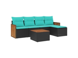 Estante em Carvalho Preto, 67x24x161 Cm, Madeira MAISON EXCLUSIVE