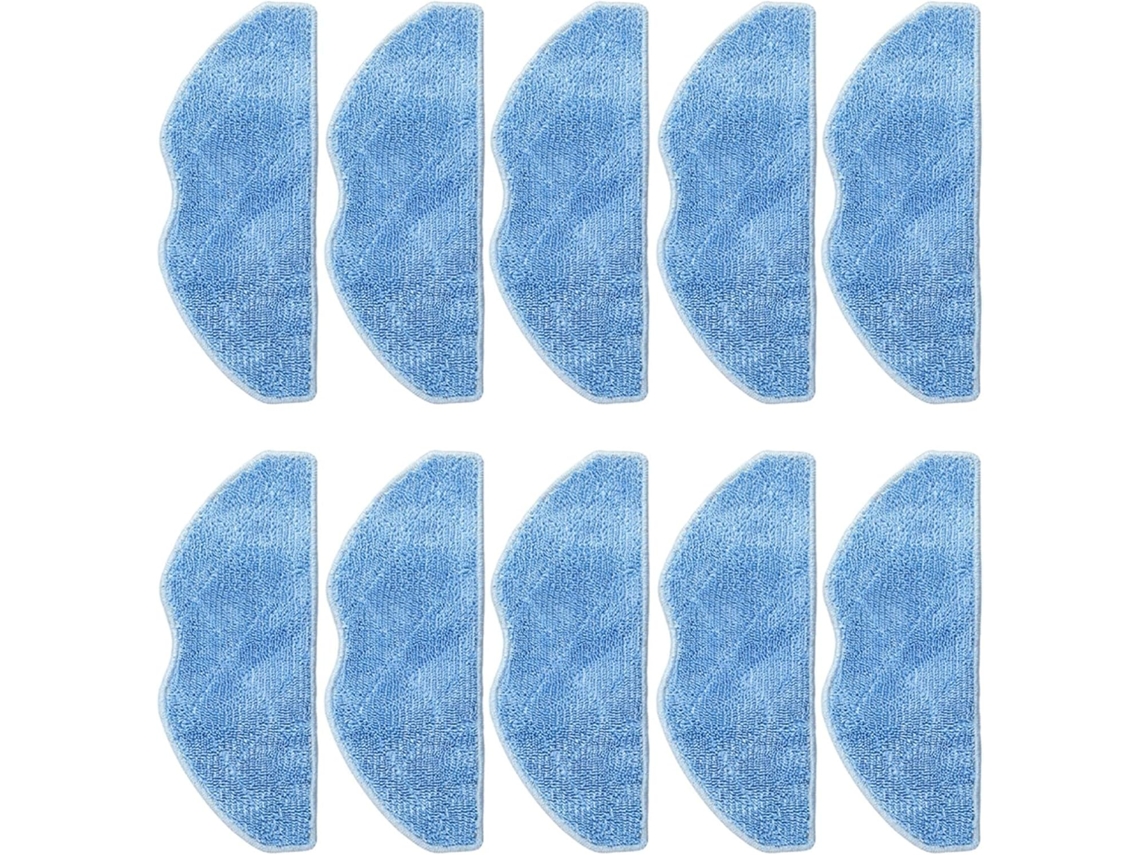 4 Panni Di Ricambio Blu Per Aspirapolvere Medion X10 Sw, Accessori