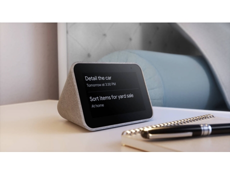 lenovo smart clock com assistente google