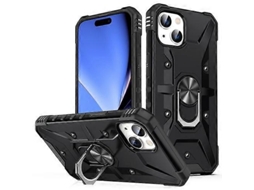 Capa Para Iphone 15 Com Suporte De Anel