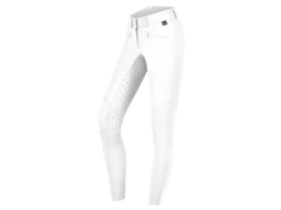 E.L.T. Calças de Montaria de Silicone de Cintura Alta Hella Branco 152 Cme.L.T.