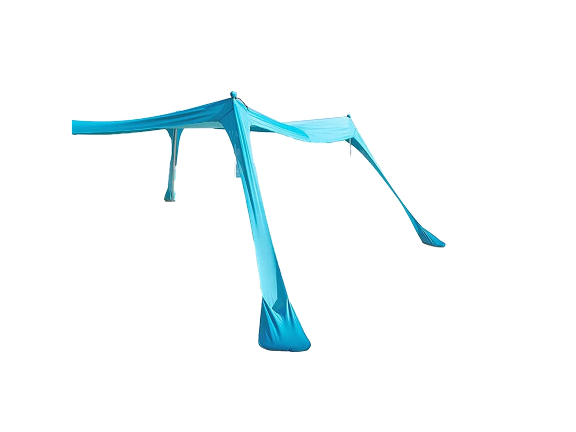 Tenda Praia Upf50+ Pop Up Azul 210x200x150cm