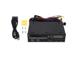 Painel Frontal LAXISCREED 5.25" Usb 3.0 Lcd