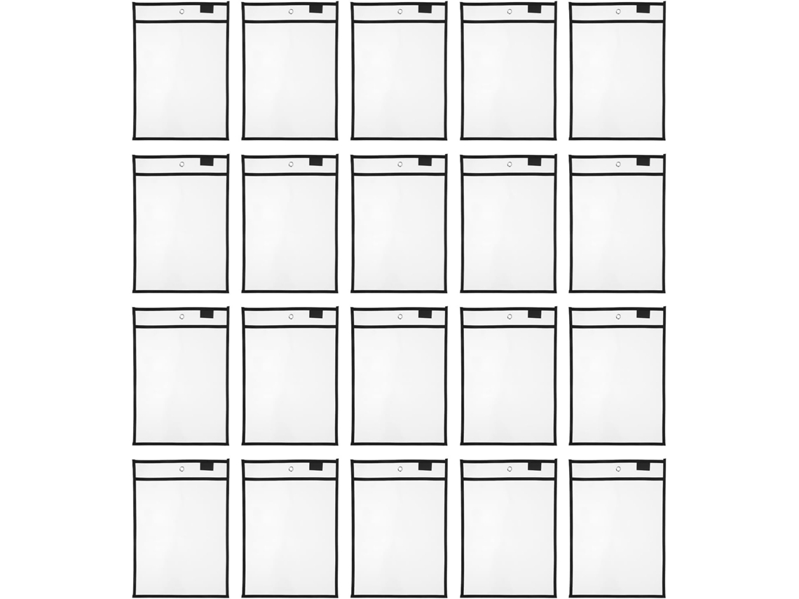 Capas De Papel Quadro Branco Zerodeko, Reutilizáveis E Protetoras De Documentos Em Plástico Pet Decoração