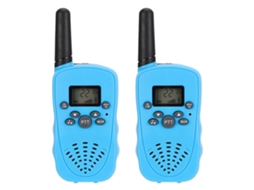 Rádio Walkie Talkie Com Display Lcd E Múltiplos Canais