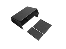 Para Defender 110 2020 2021, Caixa De Armazenamento Central Para Carro Em Abs Preto, Porta Celular/apoio De Braço Hengjian
