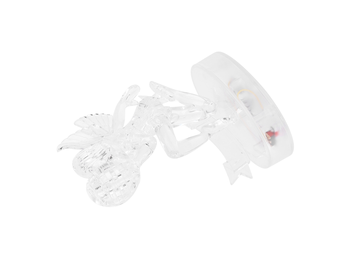 Primerox brinquedo Educativo Diy Puzzle com Base Iluminada Quebra cabeça Cristal para Crianças
