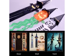 Lanterna Caveira com LED e luzes coloridas para o Halloween LAXISCREED