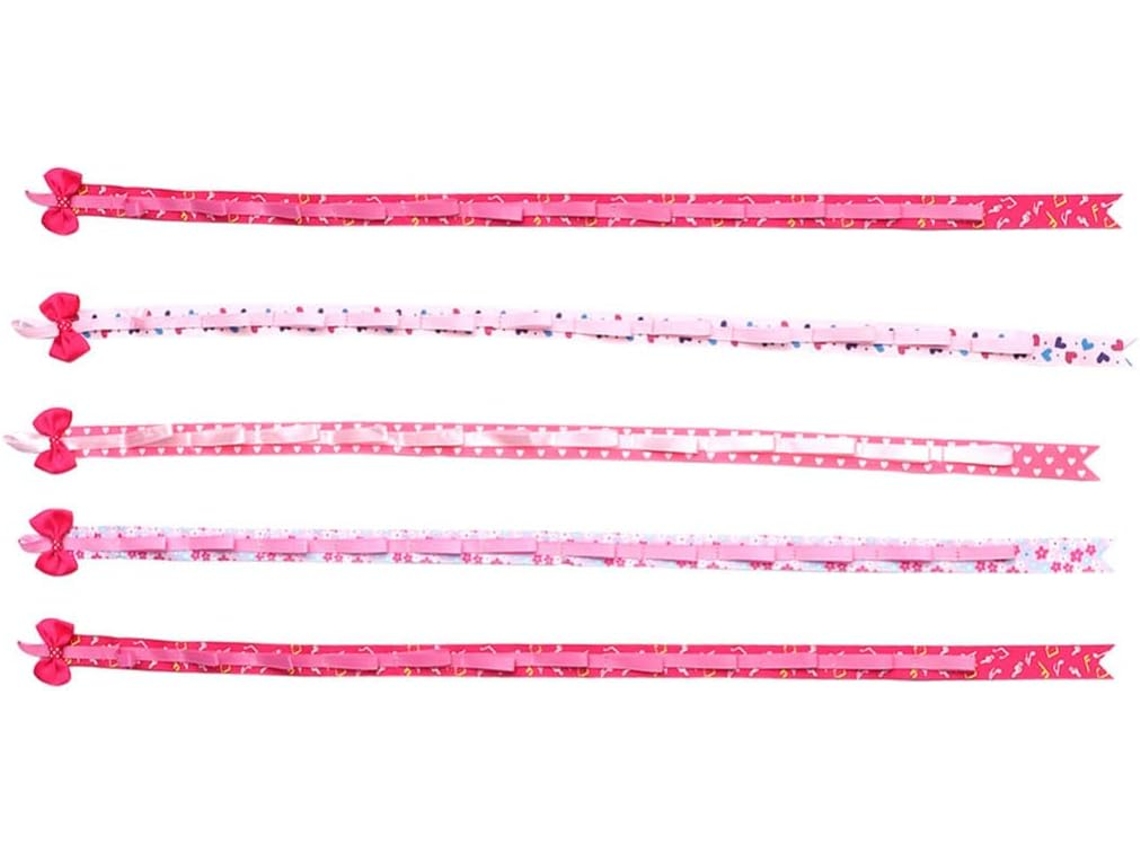 Cinto Porta-grampos De Cabelo Com 5 Peças